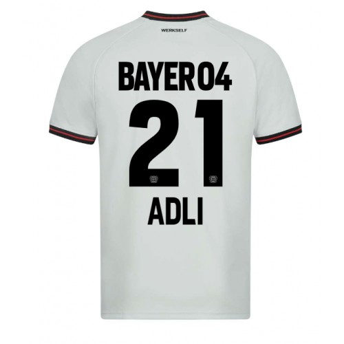 Fotbalové Dres Bayer Leverkusen Amine Adli #21 Venkovní 2023-24 Krátký Rukáv